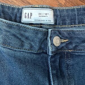 GAP Blue Denim Maternity Jeans